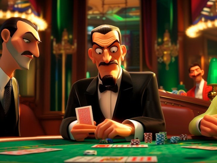 Tangkapan layar aplikasi mobile vip 555 yang menampilkan dealer kasino langsung